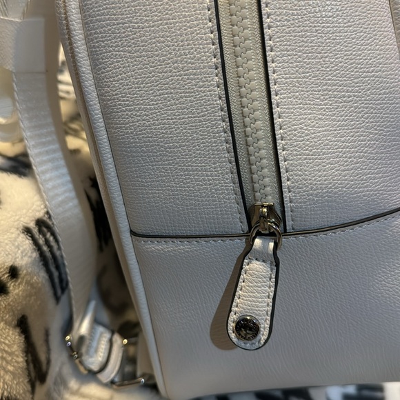 NWOT Karl Lagerfeld White Backpack With No Marks at all - Picture 7 of 15